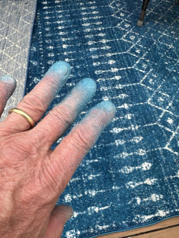 nuLOOM Blythe Modern Moroccan Trellis 8 ft. x 10 ft. Gray Living