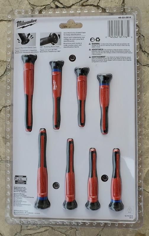 Milwaukee Screwdriver Set with Precision Screwdriver Set (16-Piece