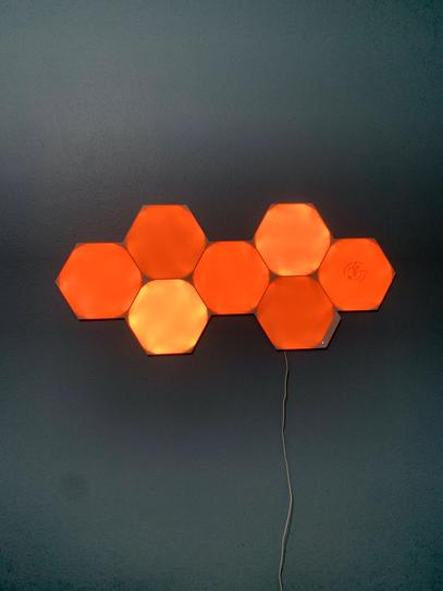 Nanoleaf Shapes Hexagons スマータキット Shapes Hexagons Starter Kit (9 Panels) - NL42-0006HX-9PK