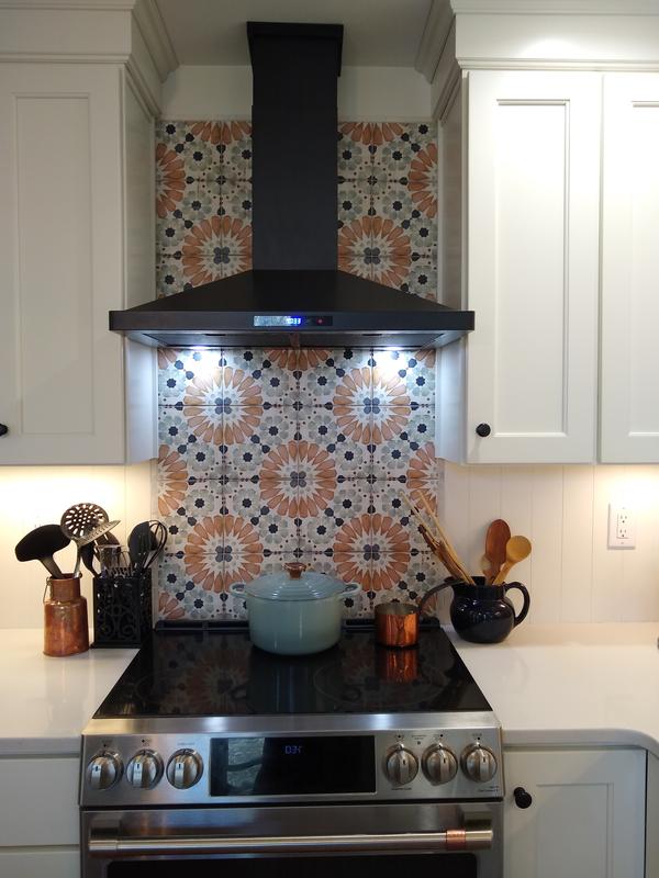 Bordeaux Jardin Botanique 8 in. x 8 in. Matte Glazed Porcelain Floor and Wall Tile (5.60 sq. ft./Case)