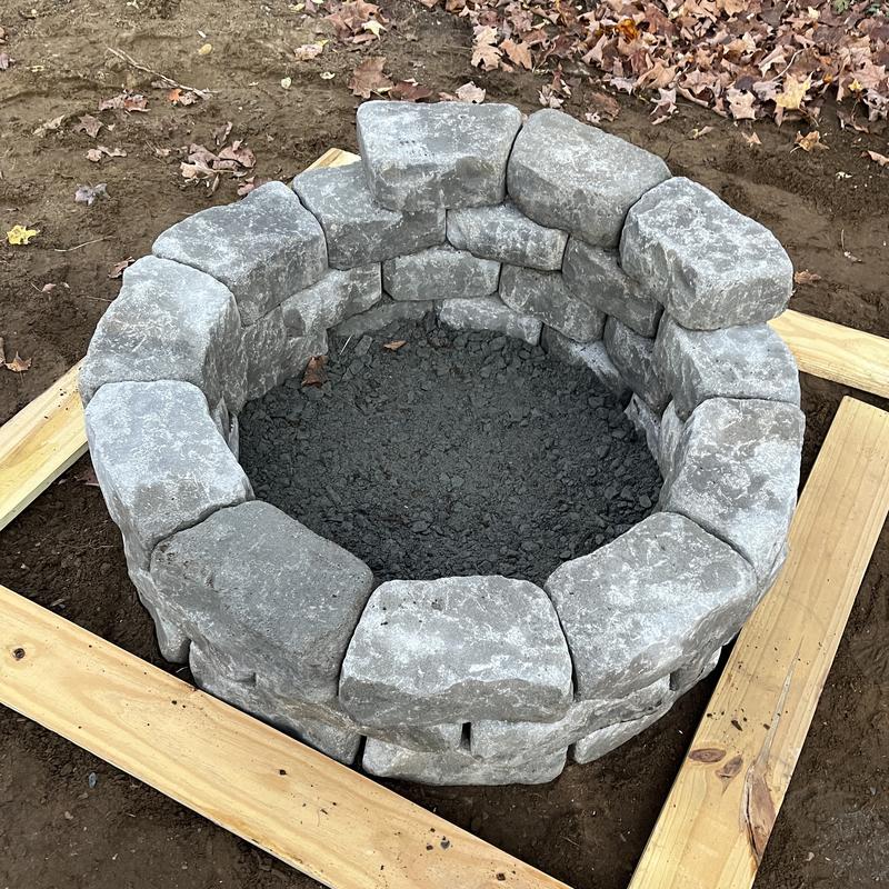 バッグ building block beltback stone Oldcastle Mini Beltis 3 in. H x 8 in. W x 4 in. D Avondale