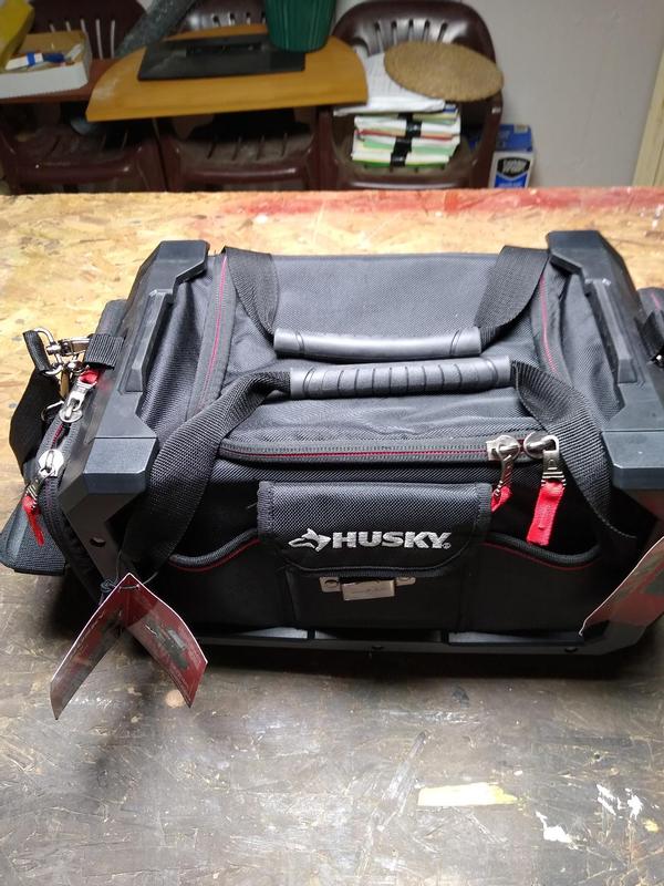 Husky 19 In. STACK TOOL BAG 1H-2218-EXO - The Home Depot