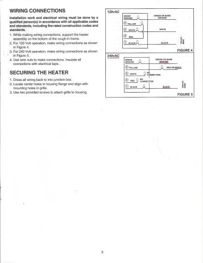 Broan Nutone Watt Unvented High Capacity Fan Forced Furnace Wall