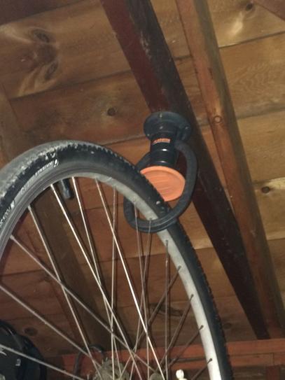 Gladiator Advanced Ceiling Mount Claw Bike Hook Gacexxcpvk