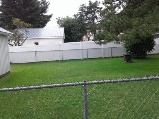 aka_tombo_358❀です✩.*˚ Veranda Dover 6 ft. H x 8 ft. W White Vinyl Privacy Fence