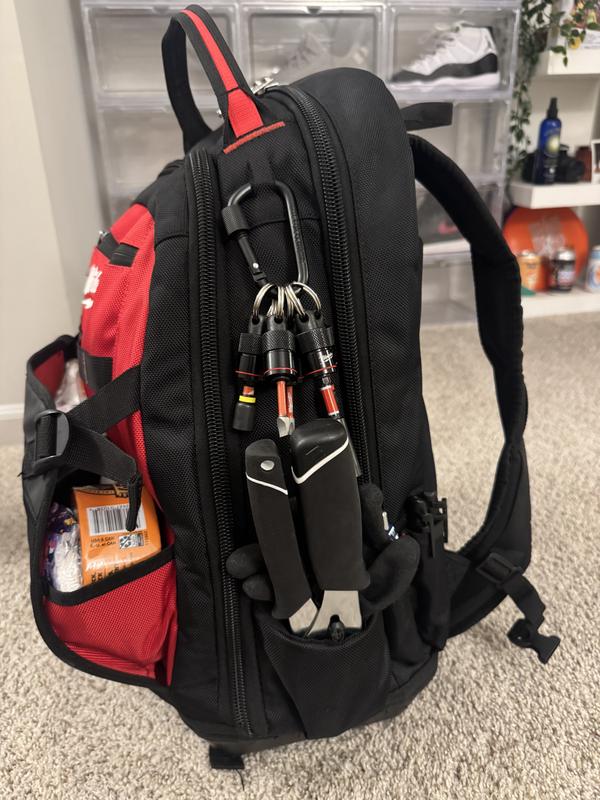 Milwaukee 14 in. Low Profile Tool Backpack 48-22-8202 - The Home Depot