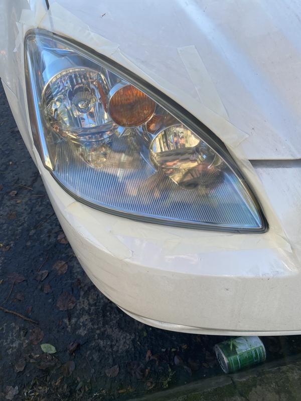 Restored the headlights on my 2011 CRV, and what a difference it makes! I  used the Turtle Wax Headlight Restoration kit. : r/Honda