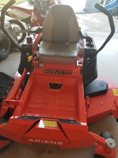 Reviews for Ariens IKON X 52 in. 23 HP Kawasaki Gas Hydrostatic Zero Turn Riding Mower Pg 3 The Home Depot