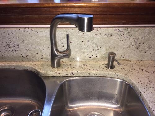 Kohler Elate Single Handle Pull Out Sprayer Kitchen Faucet In