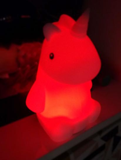 Reviews for Globe Electric 6.46 in. Rechargeable Rylie Unicorn Multi Color Changing Integrated LED Silicone Touch Activated Night Light Lamp White Pg 1 The Home Depot