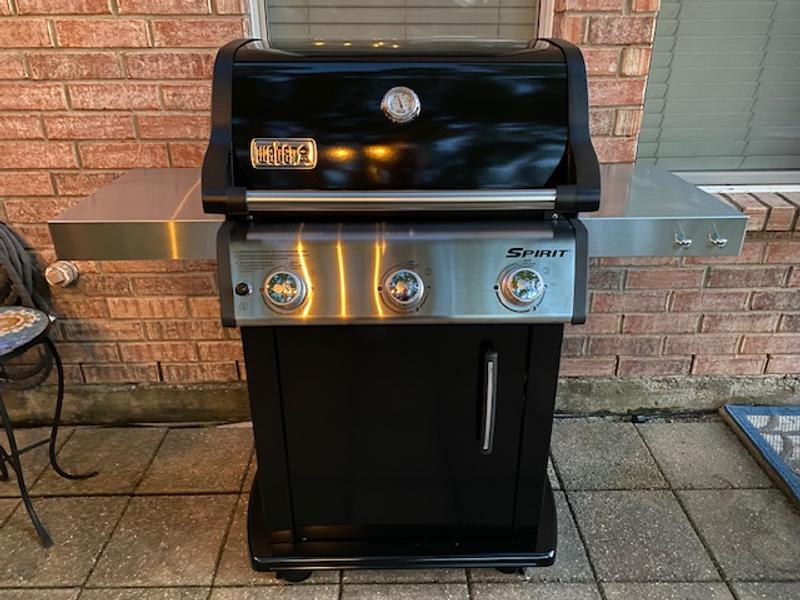 Weber Spirit E-315 3-Burner Liquid Propane Gas Grill in Black