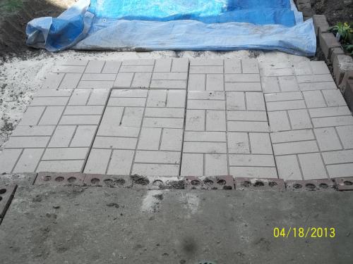 Emsco 16 X16 In Plastic Brick Pattern Resin Patio Pavers 12 Pack