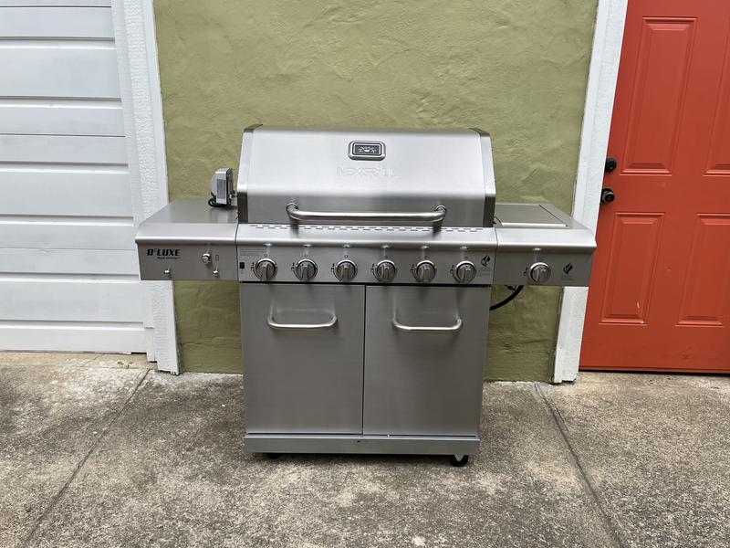 Reviews for Nexgrill Deluxe 6 Burner Propane Gas Grill in Stainless Steel with Ceramic Searing Side Burner and Rotisserie Kit Pg 4 The Home Depot