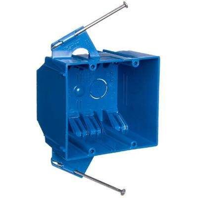 Carlon 2-Gang 32 cu. in. Electrical PVC New Work Electrical Switch and ...
