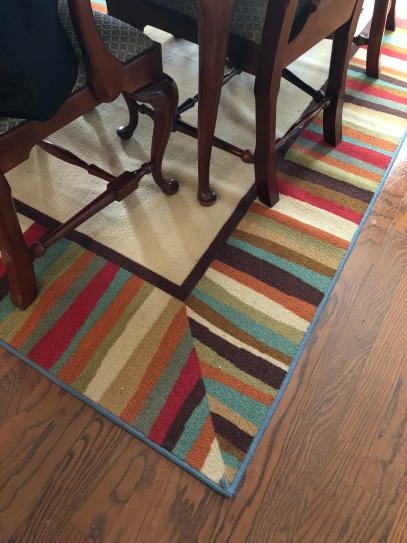 Mohawk Home Patio Multi 5 ft. x 8 ft. Border Indoor/Outdoor Area Rug ...