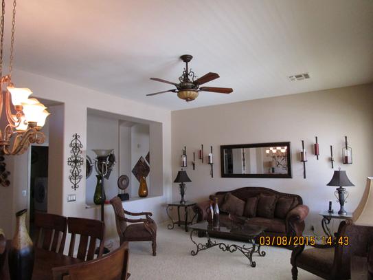 Hampton Bay Chateau De Ville 52 In Indoor Walnut Ceiling Fan With