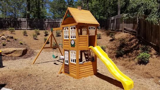 kidkraft willowbrook swing set