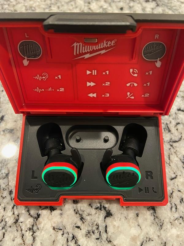 Reviews for Milwaukee REDLITHIUM USB Bluetooth Jobsite Ear Buds