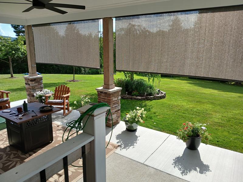 Coolaroo Montecito Cordless UV Blocking Fade Resistant Fabric