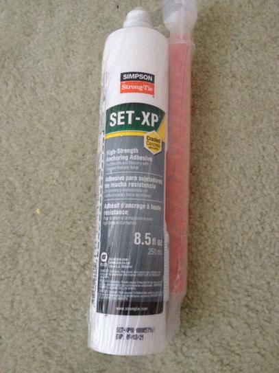 Have a question about Simpson Strong-Tie SET-XP 8.5 oz. High-Strength ...