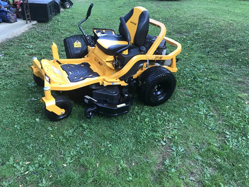 Cub Cadet Ultima ZT1 50 in. Fabricated Deck 23 HP Kawasaki FR