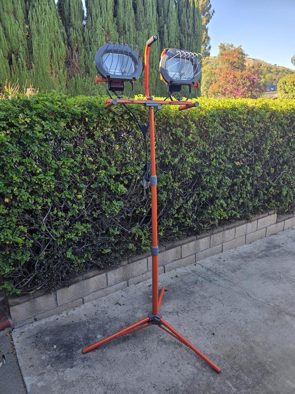 HDX 1200-Watt Halogen Tripod Work Light LG351-1200W - The Home Depot