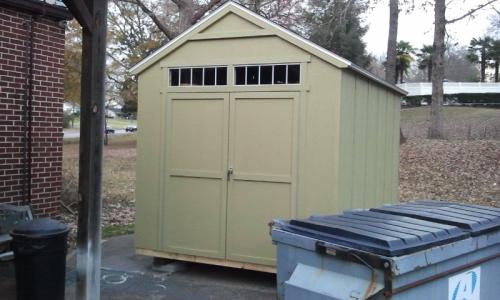 wood sheds - sheds - the home depot