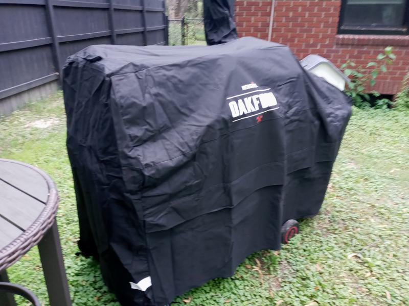Heavy-Duty 600D Grill Cover For Nexgrill Oakford 1150 Pro – Waterproof, FadeStop, Windproof Straps