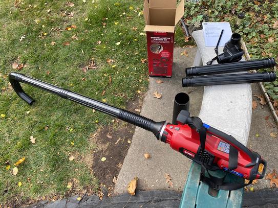 Toro Universal Gutter Cleaning Kit with 11 ft. Reach for Handheld Leaf  Blowers Includes Shoulder Strap 51668 - The Home Depot