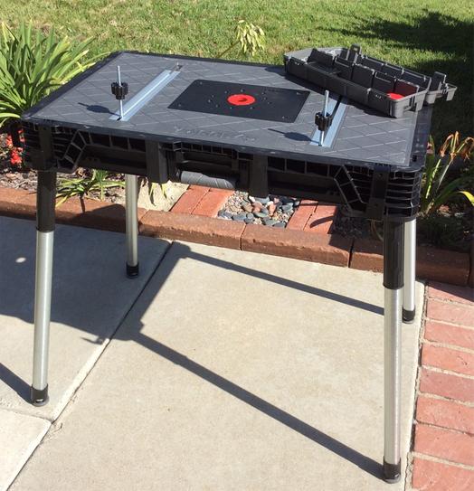 Husky 1.8 ft. x 3 ft. Portable Jobsite Workbench 225047 at The Home