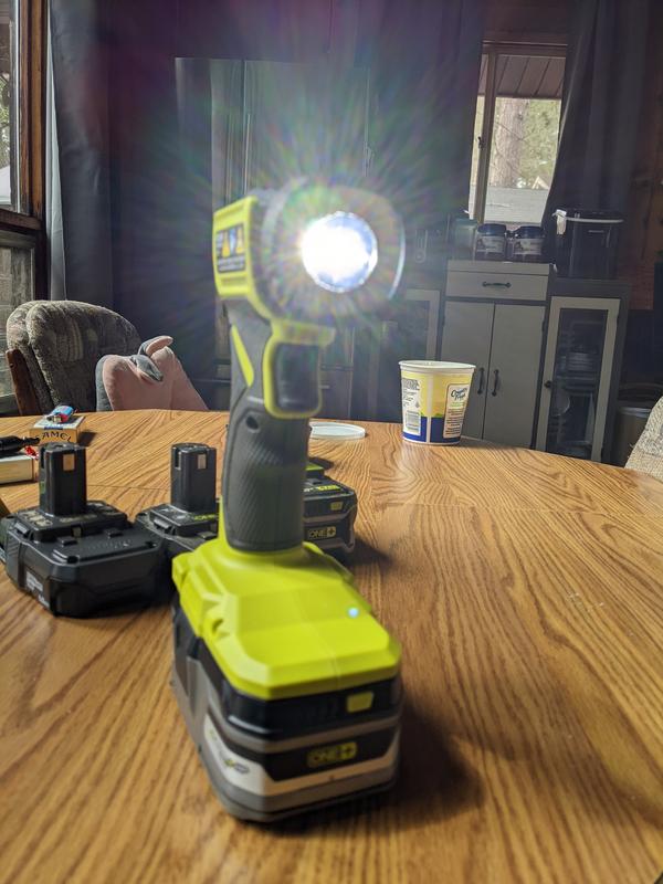 RYOBI ONE+ 18V Cordless LED Light (Tool Only) PCL660B - The Home Depot