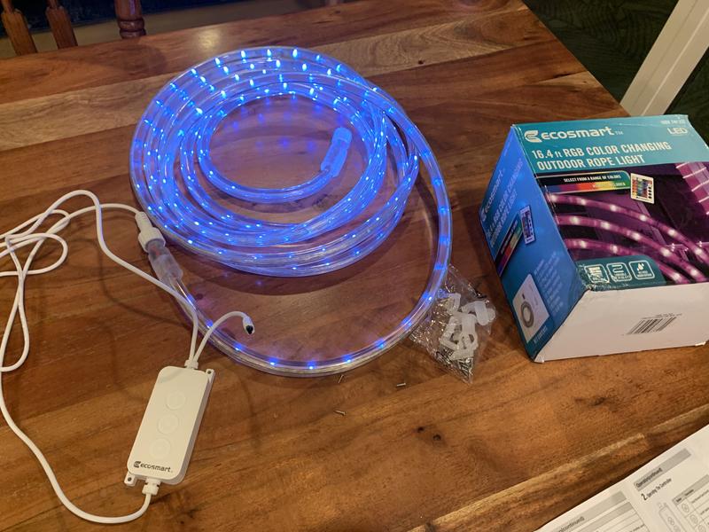 Led color changing rope light costco sales