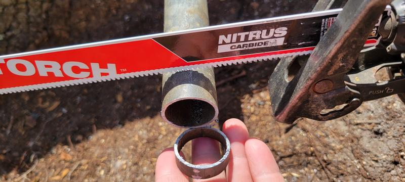 Milwaukee 12 in. 8 TPI TORCH Nitrus Carbide Teeth Metal Cutting