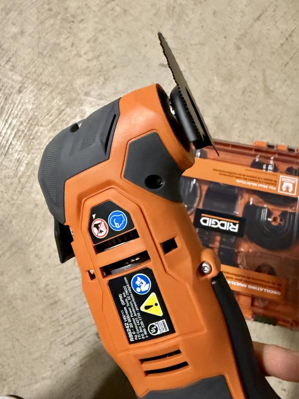 RIDGID 18V Brushless Cordless Multi-Tool Tools Only (2-Pack