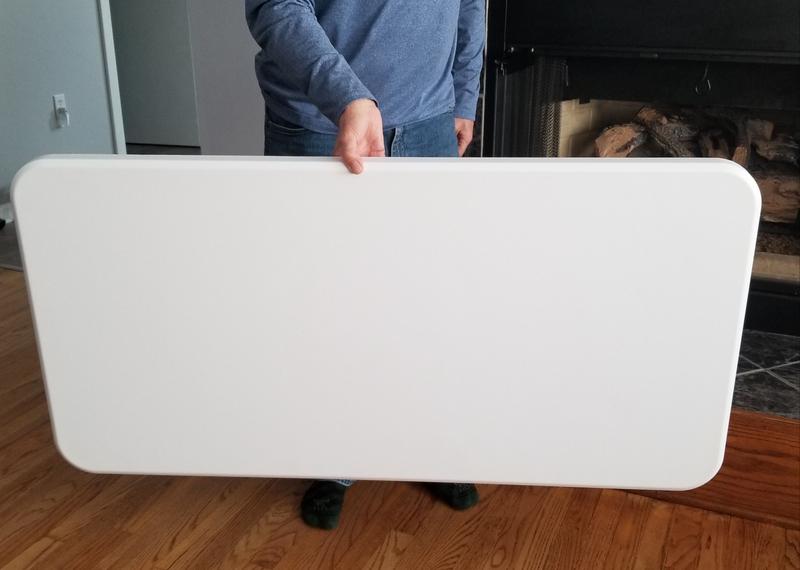 Have a question about Cosco 4 ft. Straight Folding Resin Utility