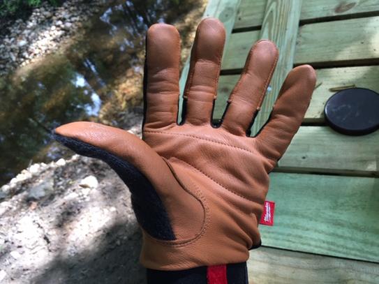 Milwaukee X-Large Goatskin Leather Performance Work Gloves 48-73