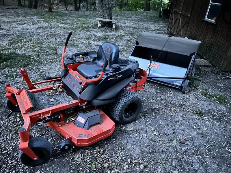 AllFitHD 50 in. 26 cu. ft. Lawn Sweeper AF-5026LS - The Home Depot