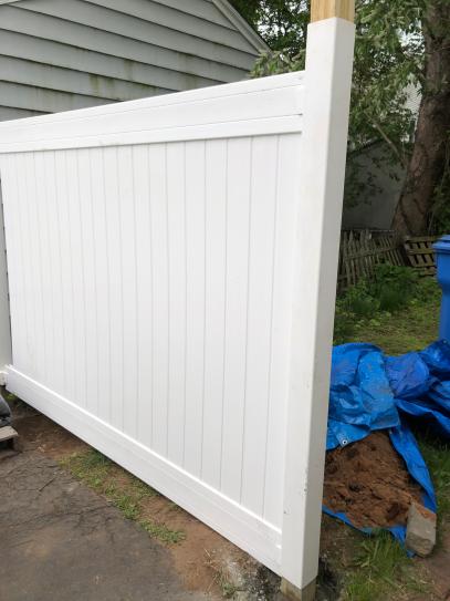 aka_tombo_358❀です✩.*˚ Have a question about Veranda Dover 6 ft. H x 8 ft. W White