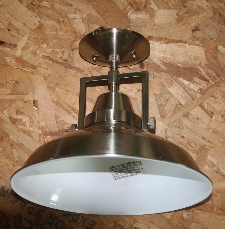 Have a question about Hampton Bay Wilhelm 12 in. 1-Light Black