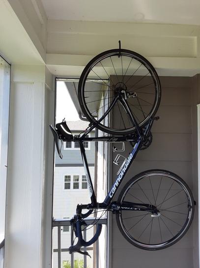 bike hook ceiling