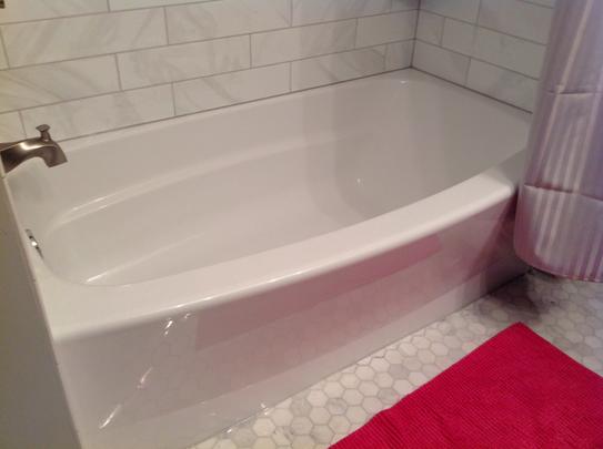 Delta Classic 400 Curve 5 Ft Left Drain Soaking Tub In White 40114L At   511d5e1b 7e8f 568b Aacf 0a06b409b75a