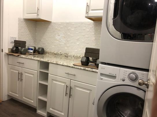 Hampton Bay 6 Ft Laminate Countertop In Typhoon Ice With Valencia