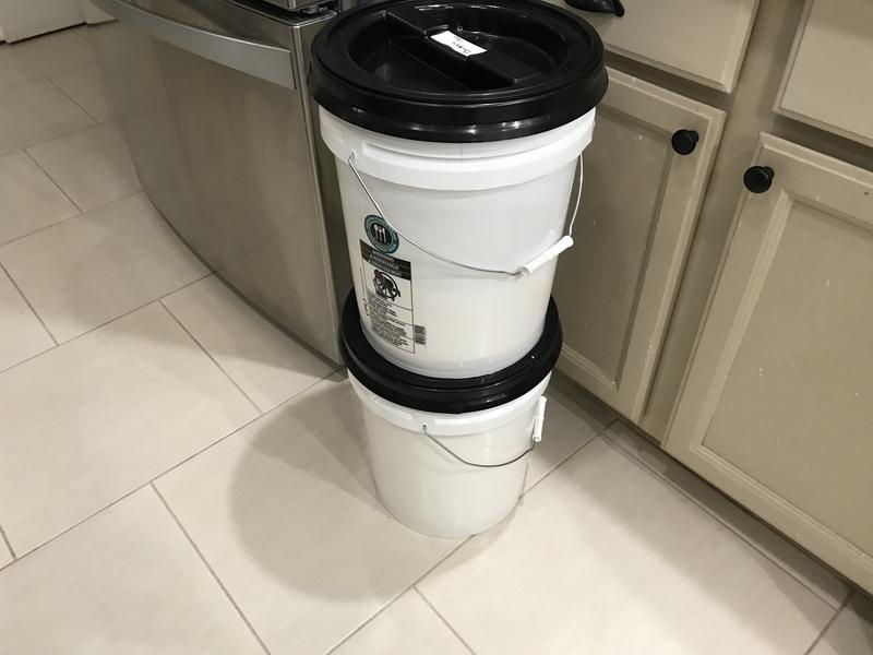 Leaktite 5 gallon 70-mil Food Safe Bucket White (120-Pack