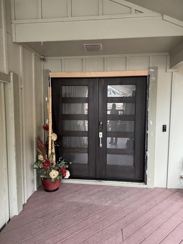 Krosswood Doors ASCEND Modern 72 in. x 79 in. 5-Lite Right-Active