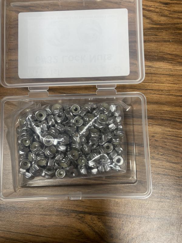 Swordfish 30450 Stainless Steel Nylon Insert Lock Nut Assortment – SAE & Metric