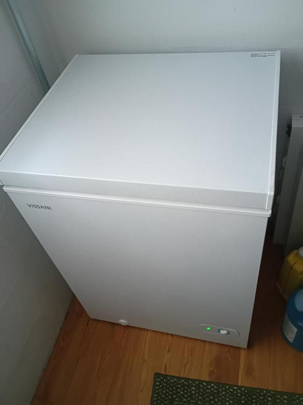 VISSANI 5 cu. ft. Manual Defrost Chest Freezer in White MDCF5WH