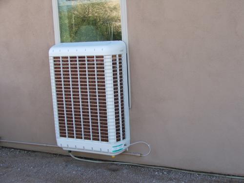 slimline evaporative window cooler mcp59