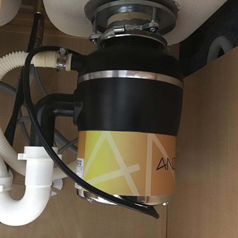 ANZZI Medusa 1/2 HP Continuous Feed Undersink Garbage Disposal GD