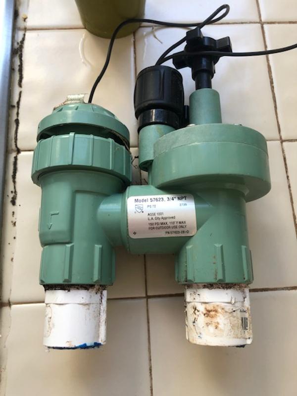 Orbit 3/4 in. Plastic FPT Automatic Anti-Siphon Zone Valve 57623