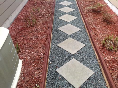 Vigoro EcoBorder 4 ft. Brown Rubber Landscape Edging (6 ...